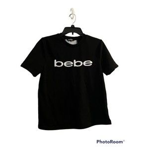 Bebe Sport‎ shirt sleeved sweatshirt with mesh back strip size S